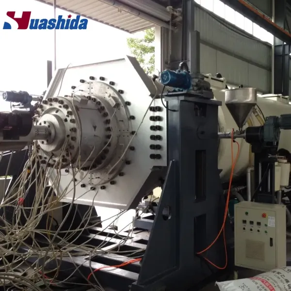High-Efficiency HDPE Pipe Extrusion Line with 1000 Kg/H Capacity, 20-2200mm Diameter Range, and Vacuum Calibration