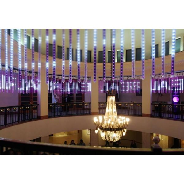 LED 3D Meteor Tube 16 Pixels Vertical Tube Lightings Designed for Stage Projects