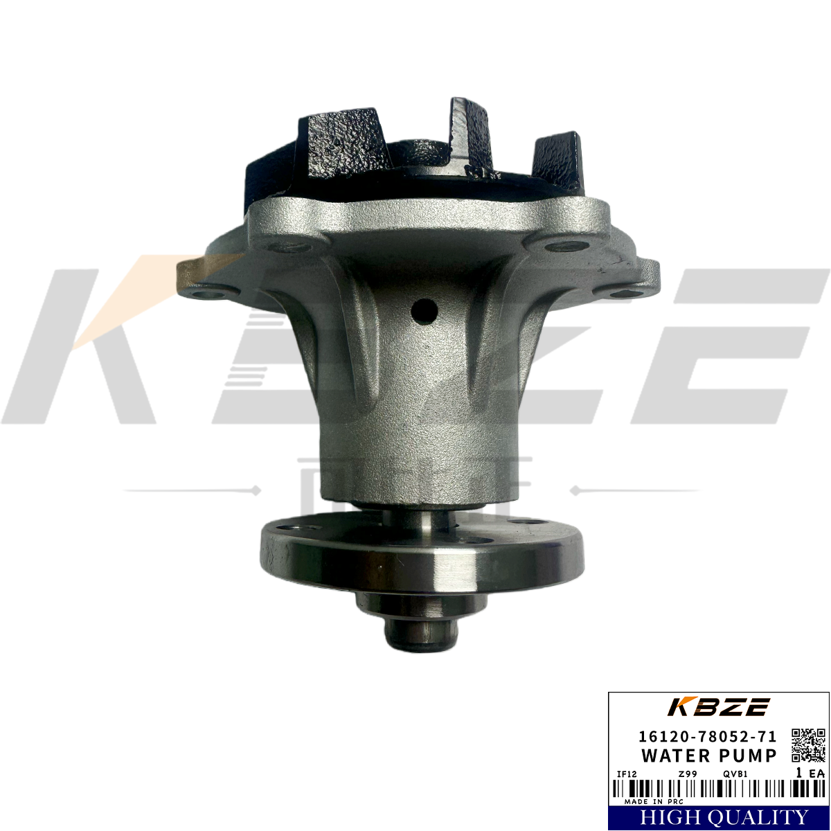 KBZE BRAND 16120-78052-71 WATER PUMP ASSY REPLACEMENT FOR TOYOTA FORKLIFT