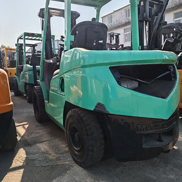 Diesel Forklift 3 Ton 3.5 Ton Used Montacargas Forklift With Nissan / Mitsubishi / Isuzu Engine