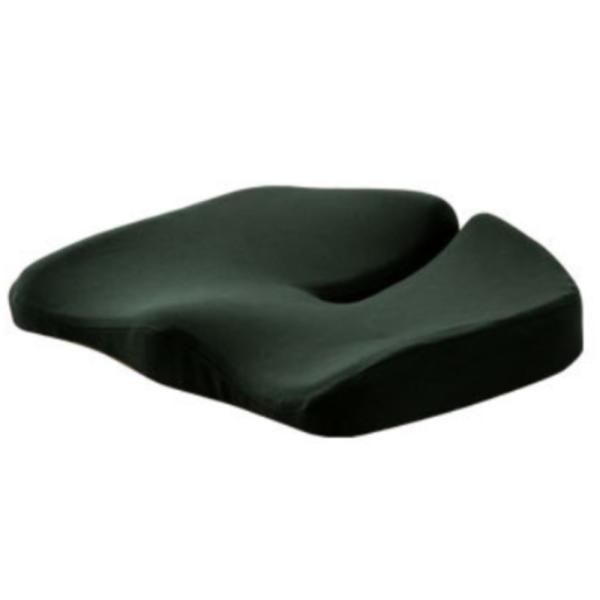 Non Slip Woven Square Memory Foam Coccyx Cushion for Office Chair Orthopedic Design