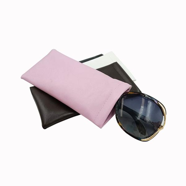 LOW MOQ Luxury PU Glasses Bag Pu Glasses Pouch UV Protection Durable