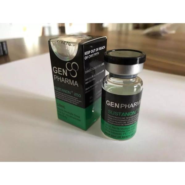 Тест C 250 мг/мл Водонепроницаемая самоклеющаяся пробирка Голограмма Наклейки