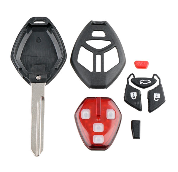 3+1 Buttons OUCG8D-620M-A 313.8Mhz ID46/PCF7961 Chip Keyless Entry Car Fob Remote Key For Mitsubishi Galant Eclipse