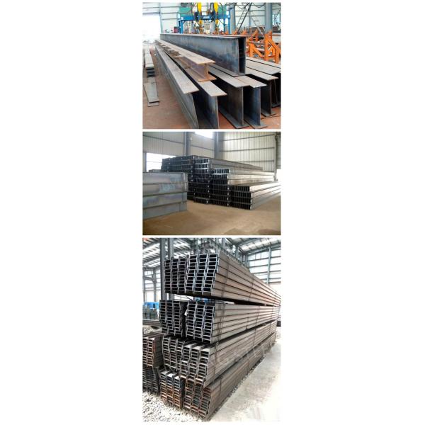 Hot Rolled Steel H Beam 6m - 12m Galvanised H Beam For Industry