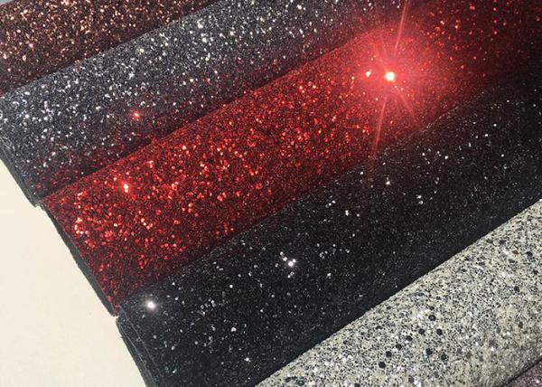 Assorted Black And Gold Glitter Wallpaper Thick Precutted Synthetic Material