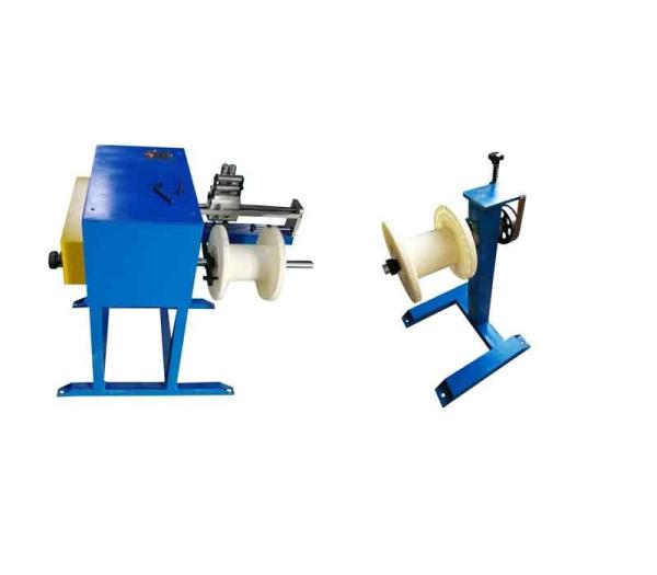 Qipang 300 Aluminum wire rewinding machine  wire reel winder machine