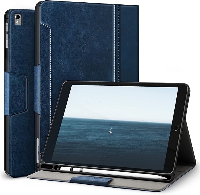 Custom Leather Tablet Case for iPad Air Pro 13 11 10.9 Inch With Designs Business Cover Shockproof ODM OEM Logo Material