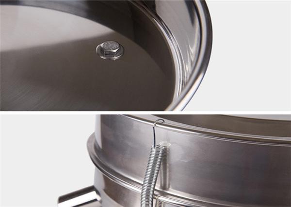Electric Stainless Steel 250-3500kg/h Rotary Vibrating Screen  ISO9001 certified