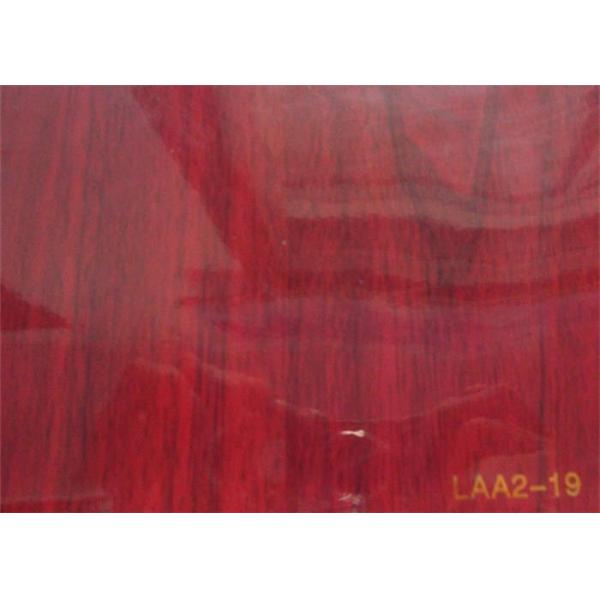 Glossy Red Double Sided Lamination Film Exquisite Color For Vacuum Machine Cover