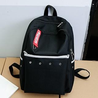 New fashion designs summer outdoor leisure canvas bagsbackpack ,student bag for meeting or shopping