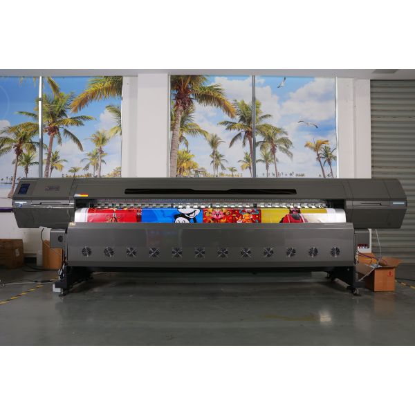 Industrial Digital Printing Wide Format Solvent Flexible Banner Canvas Printer Inkjet Plotter C8 PLUS 8head Industrial Printer