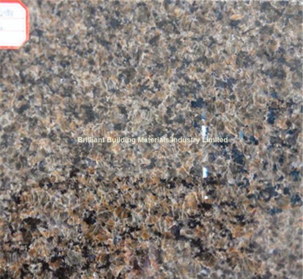 India Gold Pearl Granite Tiles, Natural Yellow Brown Granite Tiles