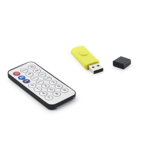 Mini DMX RGB MP3 LED Crystal Magic Ball Lamp Dj Lighting Effects Remote Controller