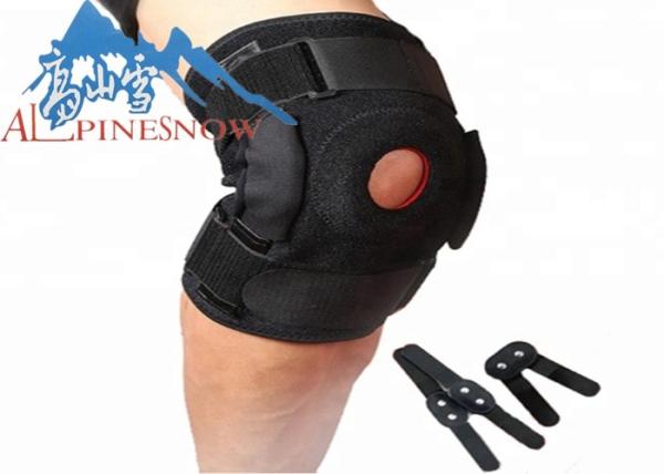 Appui ouvert imperméable de rotule de genou du néoprène d'accolade de protecteur réglable de sports articulé par ROM