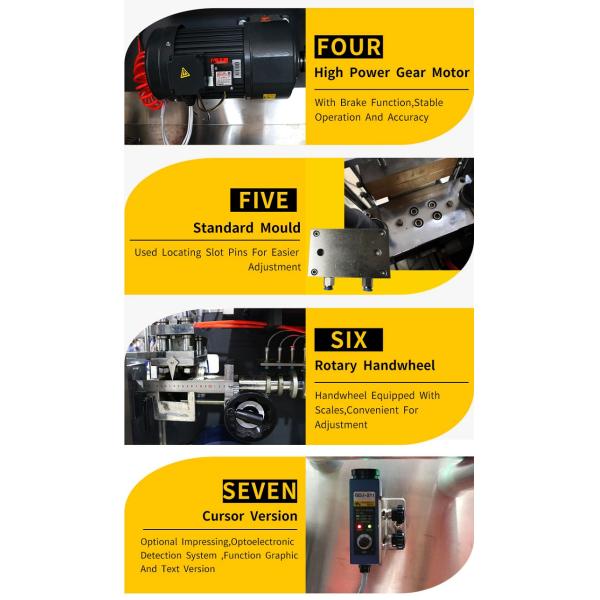 машина упаковки волдыря капсулы Softgel хода 40mm