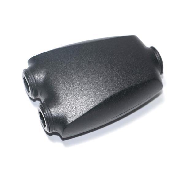 Adaptador divisor de áudio óptico Toslink digital Conversor de fibra óptica 1/2 SPDIF 1 fêmea para 2 fêmeas