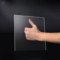 Plaque acrylique 100% PMMA vierge extrusion Claire 94% Transmission de la lumière