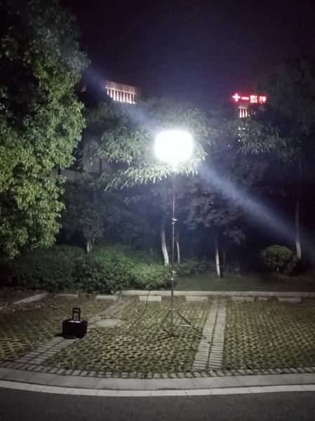Luzes de emergência conduzidas industriais 16000LM do balão da esfera da segurança do trabalho noturno