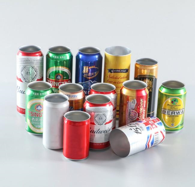 Стандартная холеная тонкая Stubby таможня напечатала алюминиевый Dia банок пива 211mm