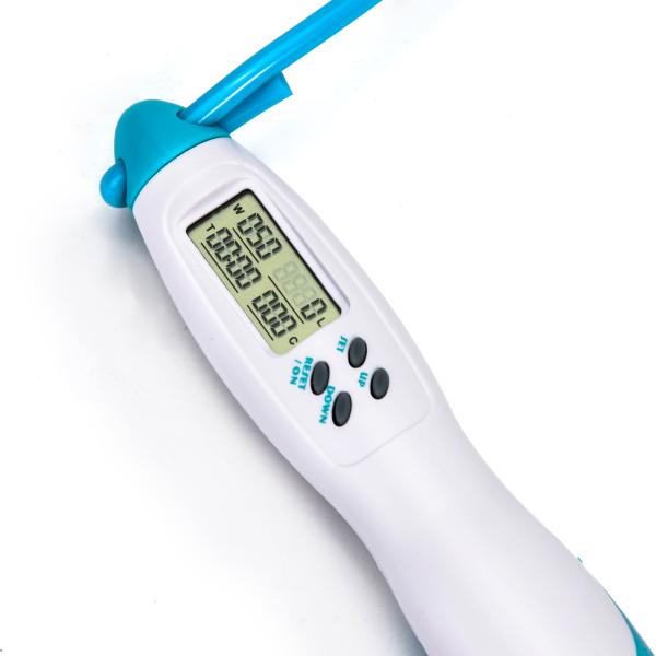 Фитнес скакалка Синий унисекс Домашний фитнес скакалка с регулируемой скоростью подшипника