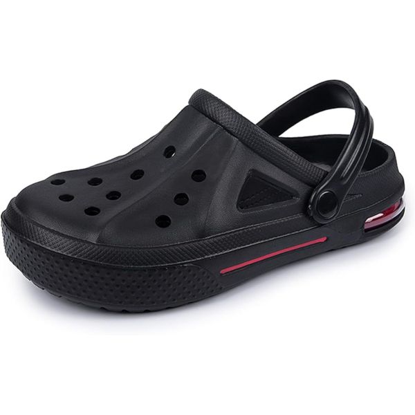 Logo personnalisé Hommes et femmes Support de la voûte des sabots Comfortable Slip sur les pantoufles d'extérieur