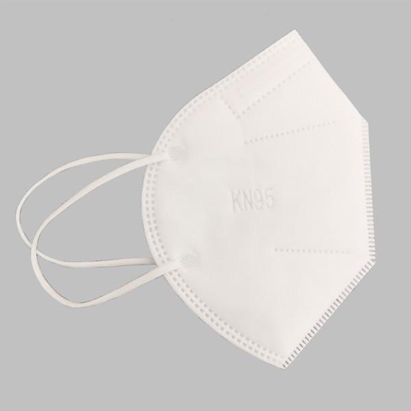 Máscara de poeira dobrável descartável do Pm 2,5 5ply KN95