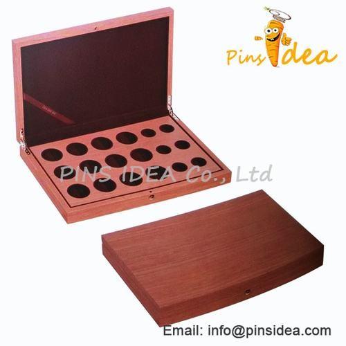 Cherry Wood Box Wooden Coin Case Chess Case Wooden Pen Case Wooden Tea Box