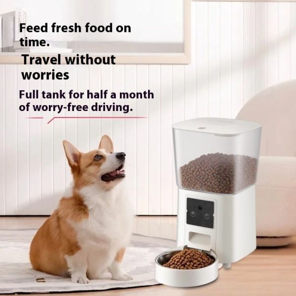 WiFi Type Pet Feeder for Remote Feeding Scheduled Auto Dog Cat Food Station