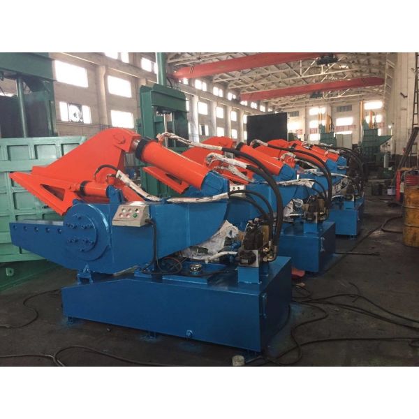 Q43-5000 5000 kN Hydraulic Alligator Shear with 1500 mm Blade Length and Heavy-Duty Steel Cutting Capacity for Large Scrap Metal Recycling Plants