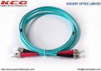 Les câbles de patch en fibre optique en PVC LSZH MM ARAMID ST SC LC FC OM3 OM4 Multimode 10G Duplex