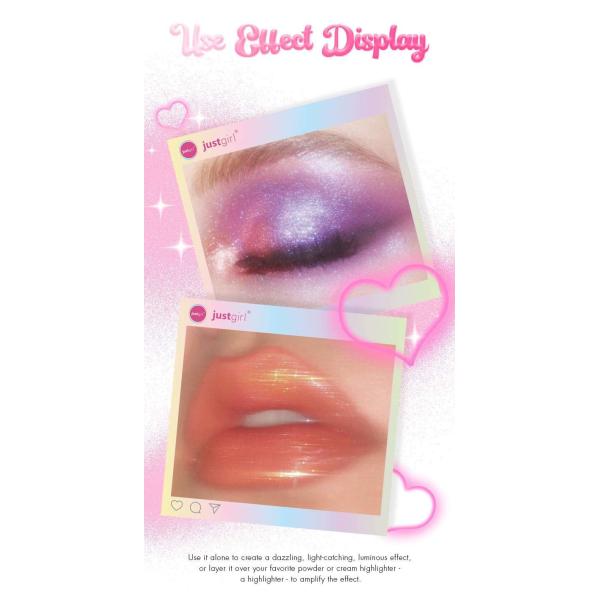 Multichrome Glitter Makeup Highlighter Rainbow Shimmer Eye Shadow Palette