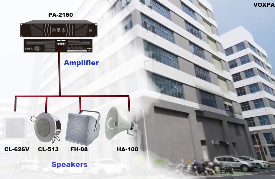 1500w PA Amplifier 2 Channel Power Amplifier Class D Broadcast Amplifier