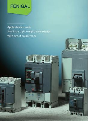 SM6 Molded Case Circuit Breakers 3P Electric Circuit Breaker Tripping Device