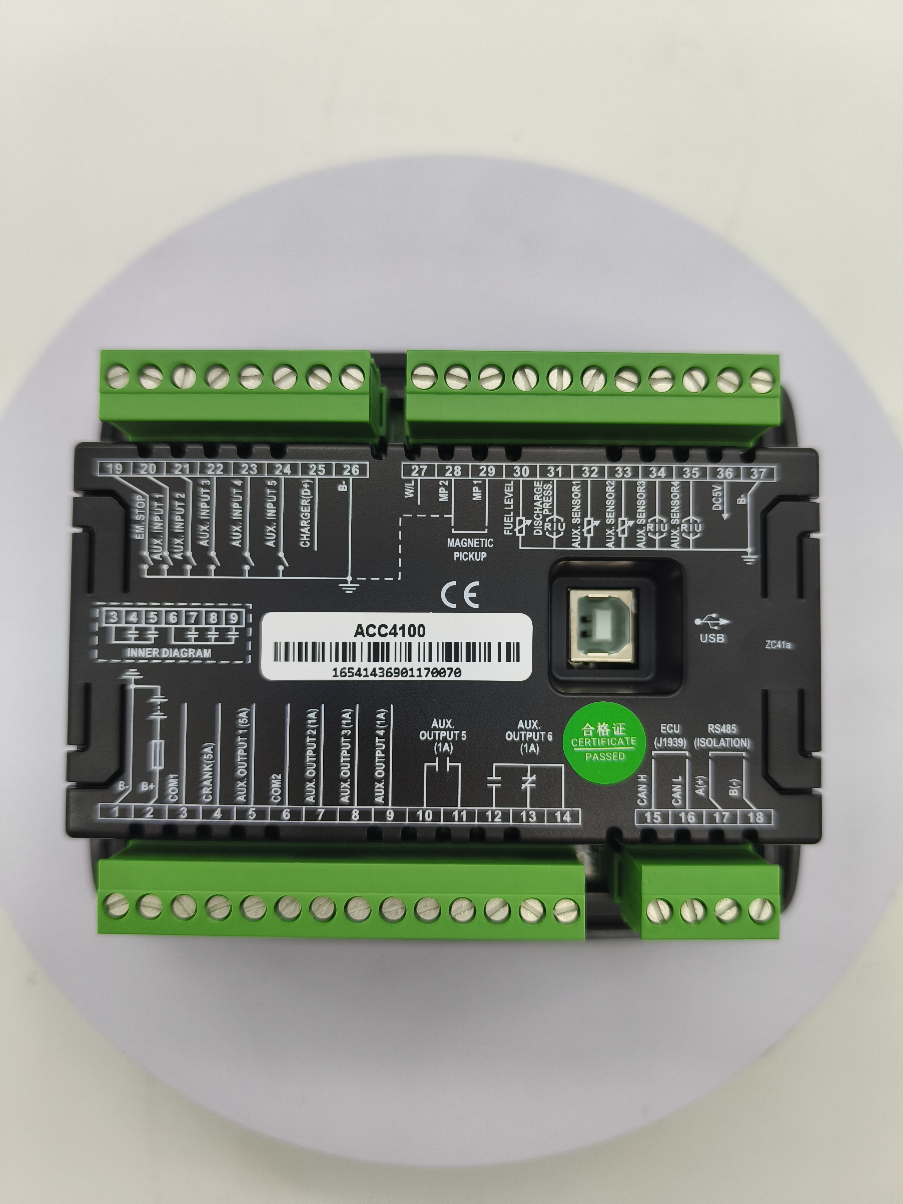 SmartGen ACC4100 Diesel-driven Air Compressor Controller Control Panel with 1 Year Warranty
