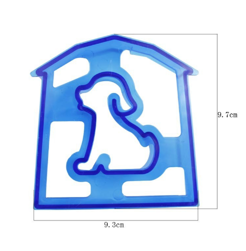 DIY FOOD GRADE Custom Animal Shape Plastic Sandwich Cutter/star/car shape