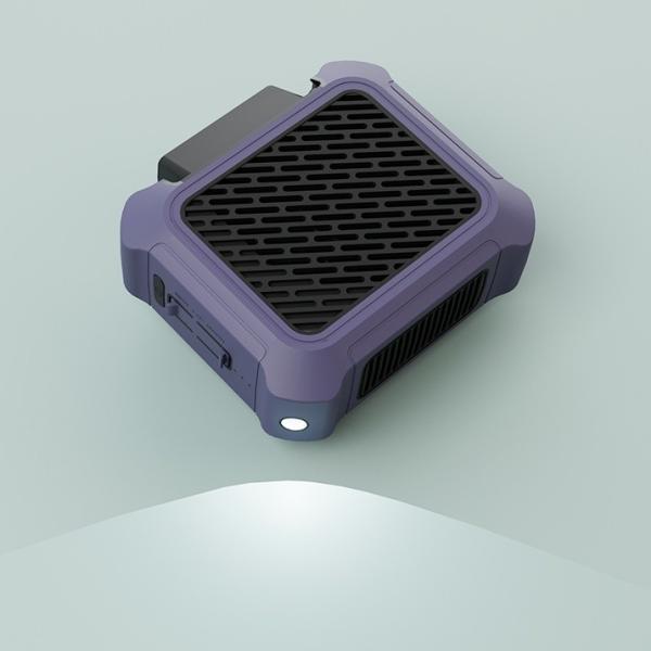 HEBRONFAN Mini Powerful Waist Belt Fan 8-20 horas de tempo de funcionamento