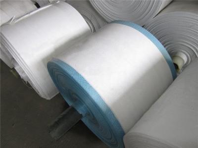 White PP Woven Cloth Roll Material Transparent Fabric Roll For FIBC Bulk Bag Production