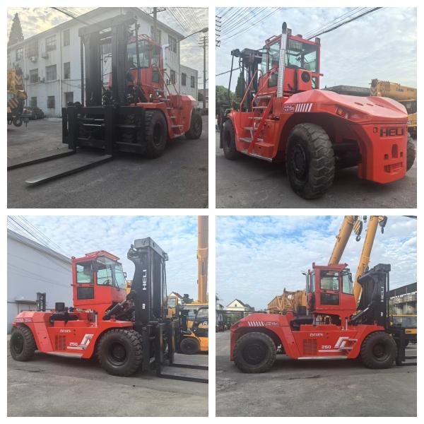Used HELI CPCD250 25 Ton Forklift Heavy-Duty Capacity