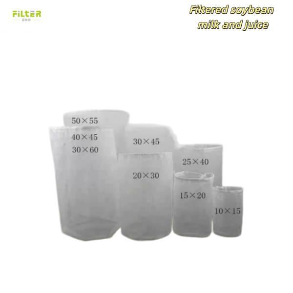 Ultra Fine Mesh Cotton Nut Milk Bag for Juice,Soybean Milk & Smoothies