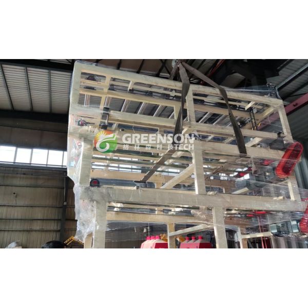 Fully Automatic Gypsum Board Laminating Machine with 1300mm Laminate Width Adjustable Speed and 1 Year Warranty