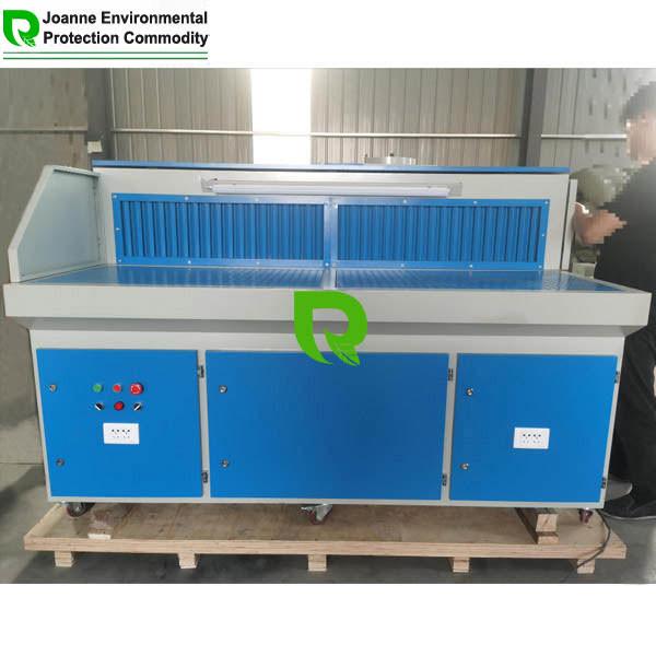 Steel Construction Downdraft Bench Durable Down Draft Sanding Tables