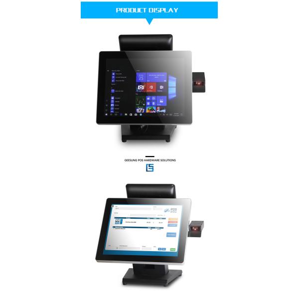 Win7 Win10 POS Touch Screen Monitor Dual Screen Pos Terminal AIO-1589-8''