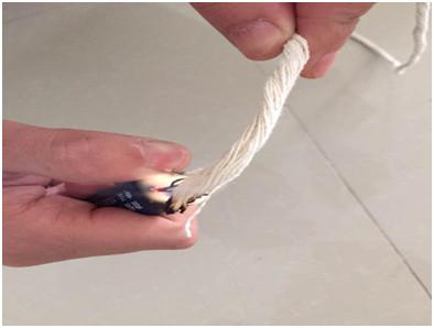 Chama de grande resistência - enchimento retardador, fio de algodão do poliéster para o enchimento do fio