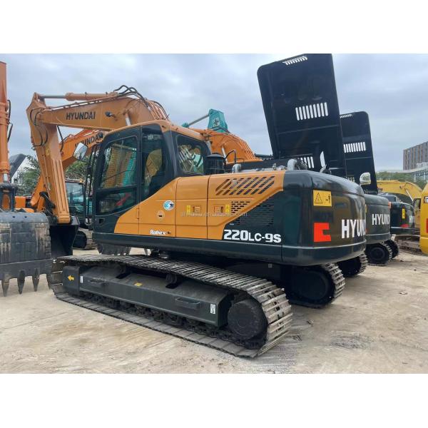 Hydraulic HYUNDAI Excavator 220LC-9s Used Heavy Excavator