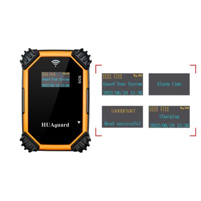 Realtime GPS Guard Patrol System RFID 125KHz Watchmen With SOS Signal Button