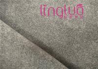 Os estalidos Textured a tela reunida do fluff 450gsm o veludo de nylon