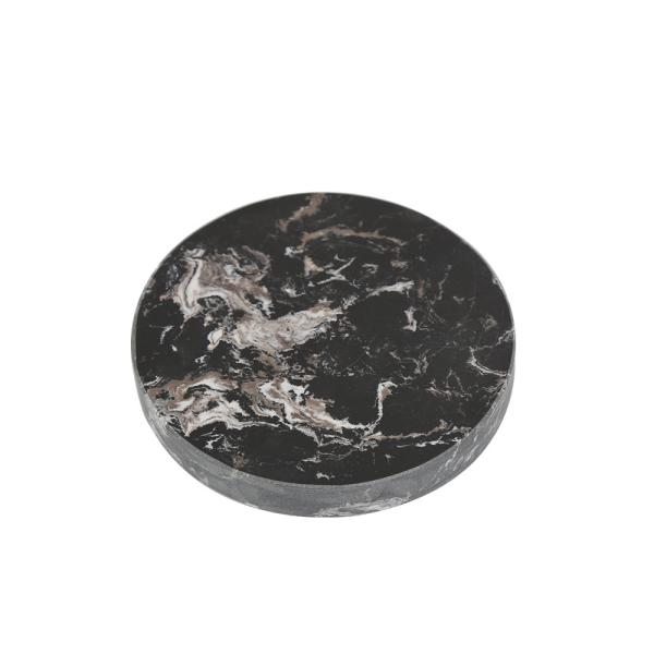 Regional Feature Marble Natural Round Square Hexagon White Cup Mat Coffee Tea Coasters for Drink Mats Pads Home Kitchen