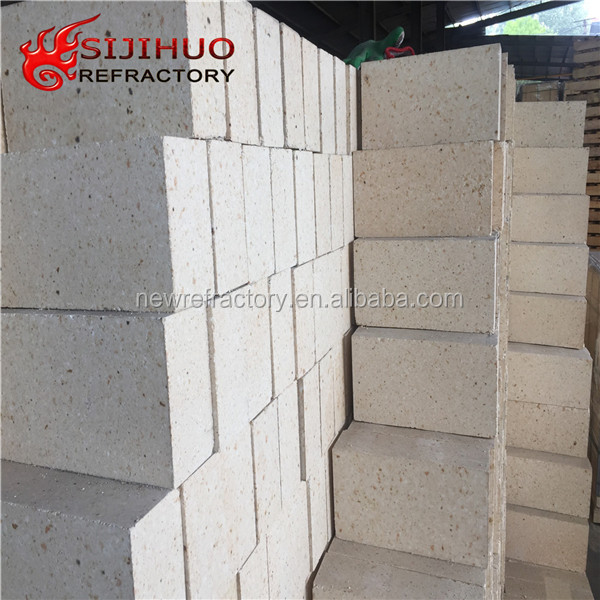 Yellow Alumina Block for Glass Kiln 60 Heat Life Ladle Refractory Brick Customization