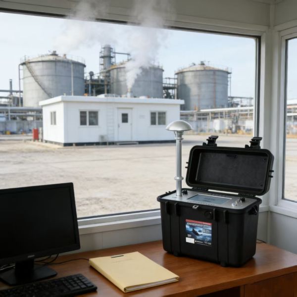 Rugged Industrial Continuous Air Monitoring System Devices Real Time ODM
